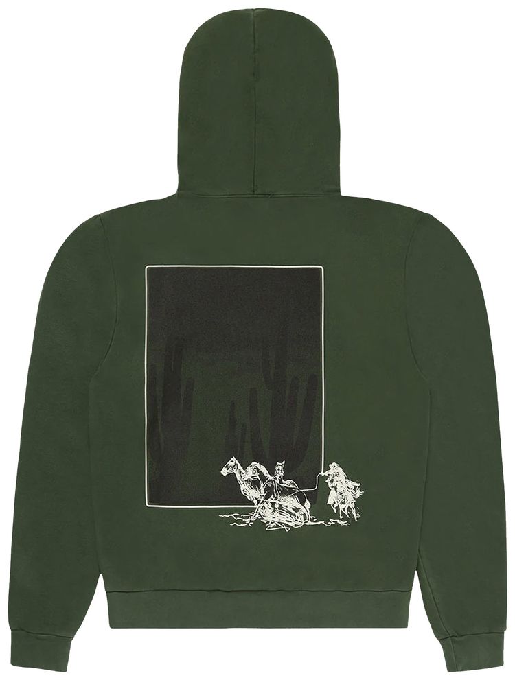 One Of These Days Setting On Today Hoodie Green