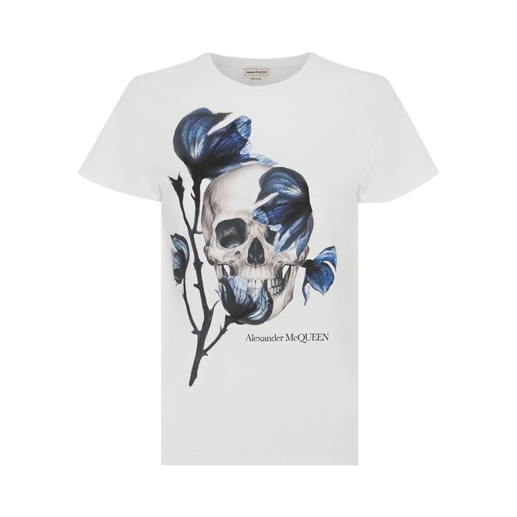 Alexander McQueen Fitted T-Shirt 'White'