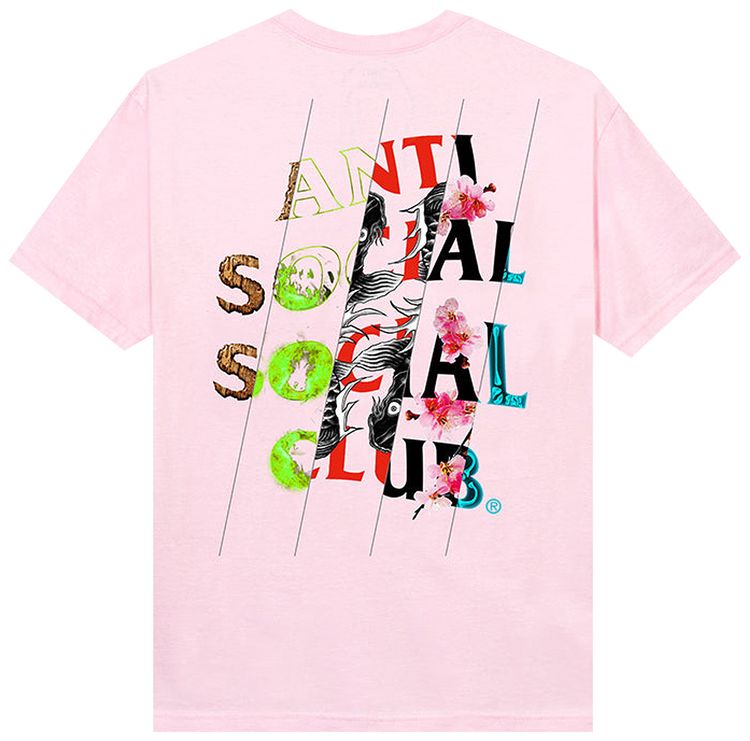 Anti Social Social Club Madness Tee Pink