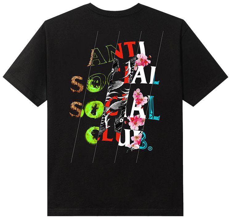 Anti Social Social Club Madness Tee Black