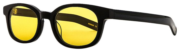 Flatlist Le Bucheron Sunglasses Solid BlackSolid Yellow
