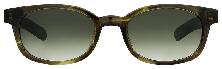 Flatlist Le Bucheron Sunglasses Olive GreenOlive Gradient