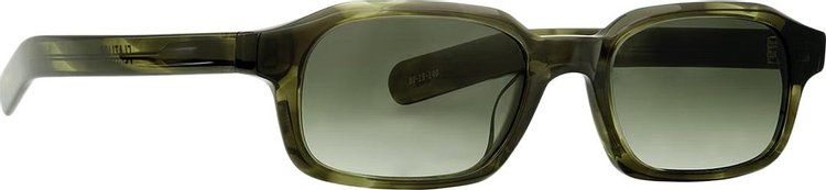 Flatlist Hanky Sunglasses Olive HornOlive Gradient