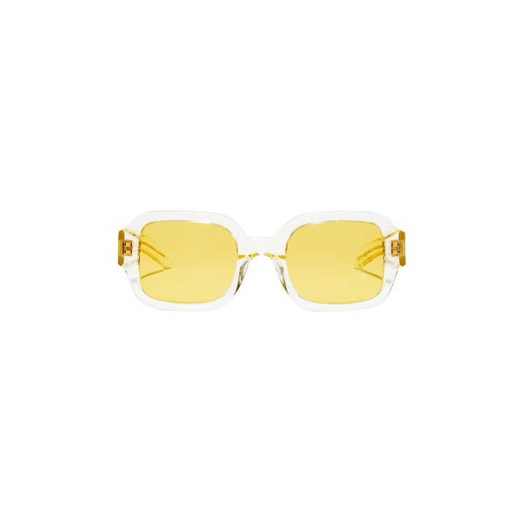 Flatlist Tishkoff Sunglasses Crystal YellowSolid Yellow