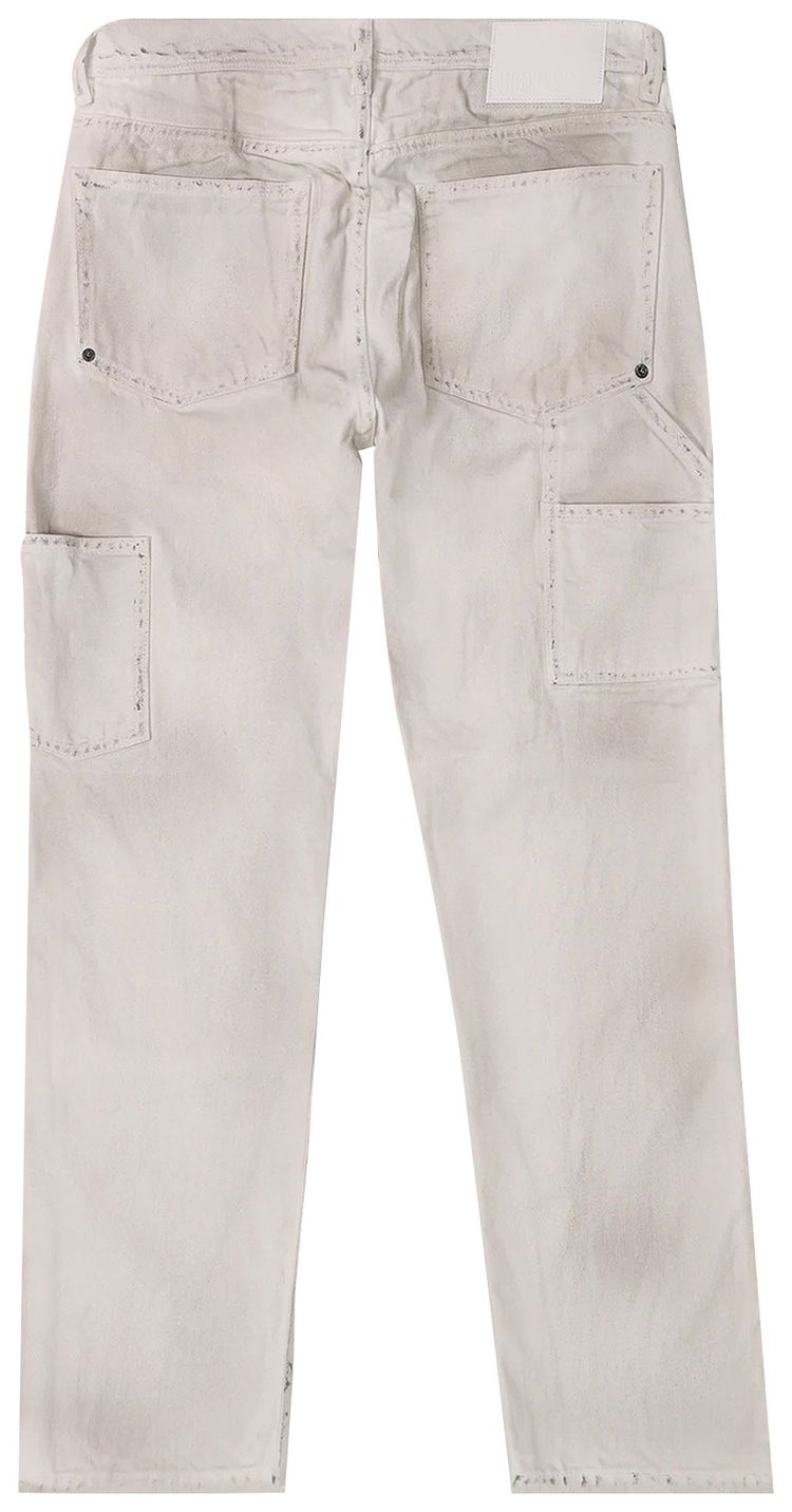 Enfants Riches Deprimes Carpenter Jeans Dirty White