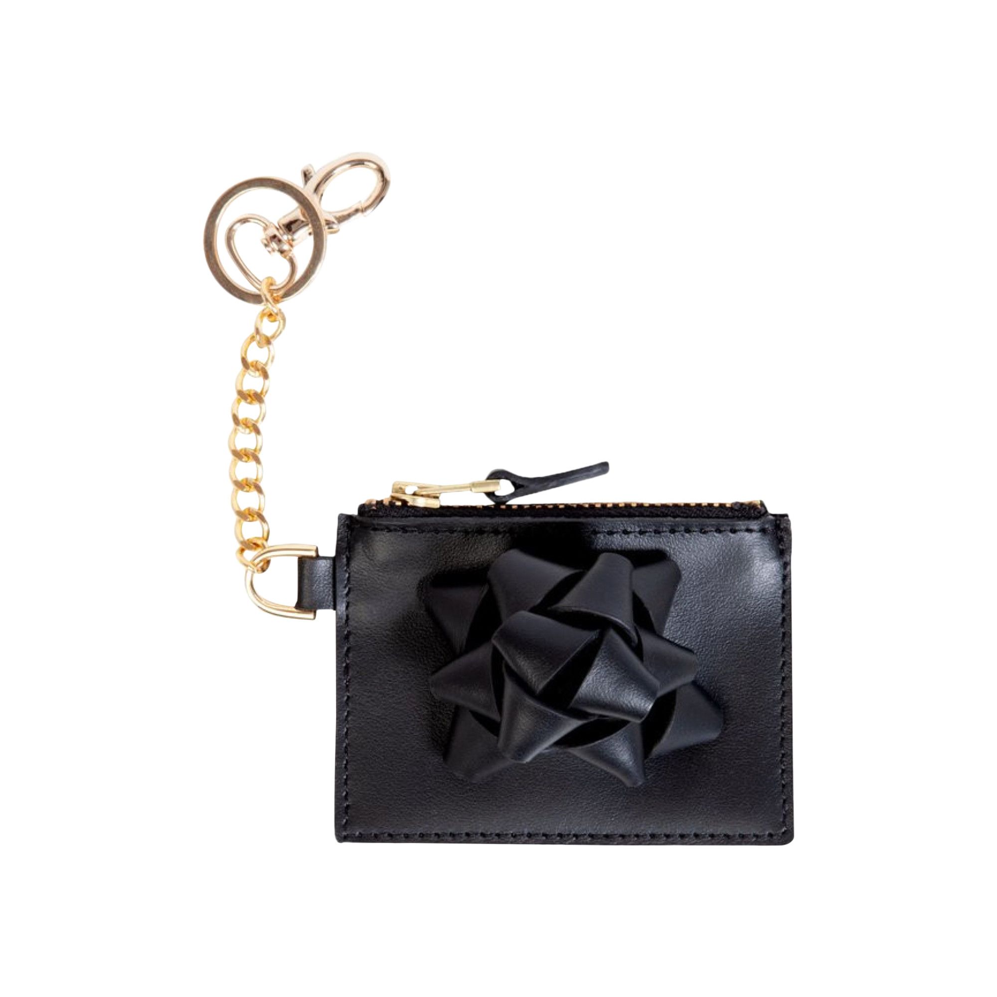 Buy Ernest W. Baker Calf Leather Present Coin Pouch 'Black' - AC27 