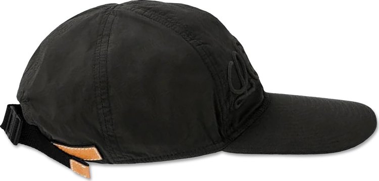 Loewe Nylon Long Visor Cap Black