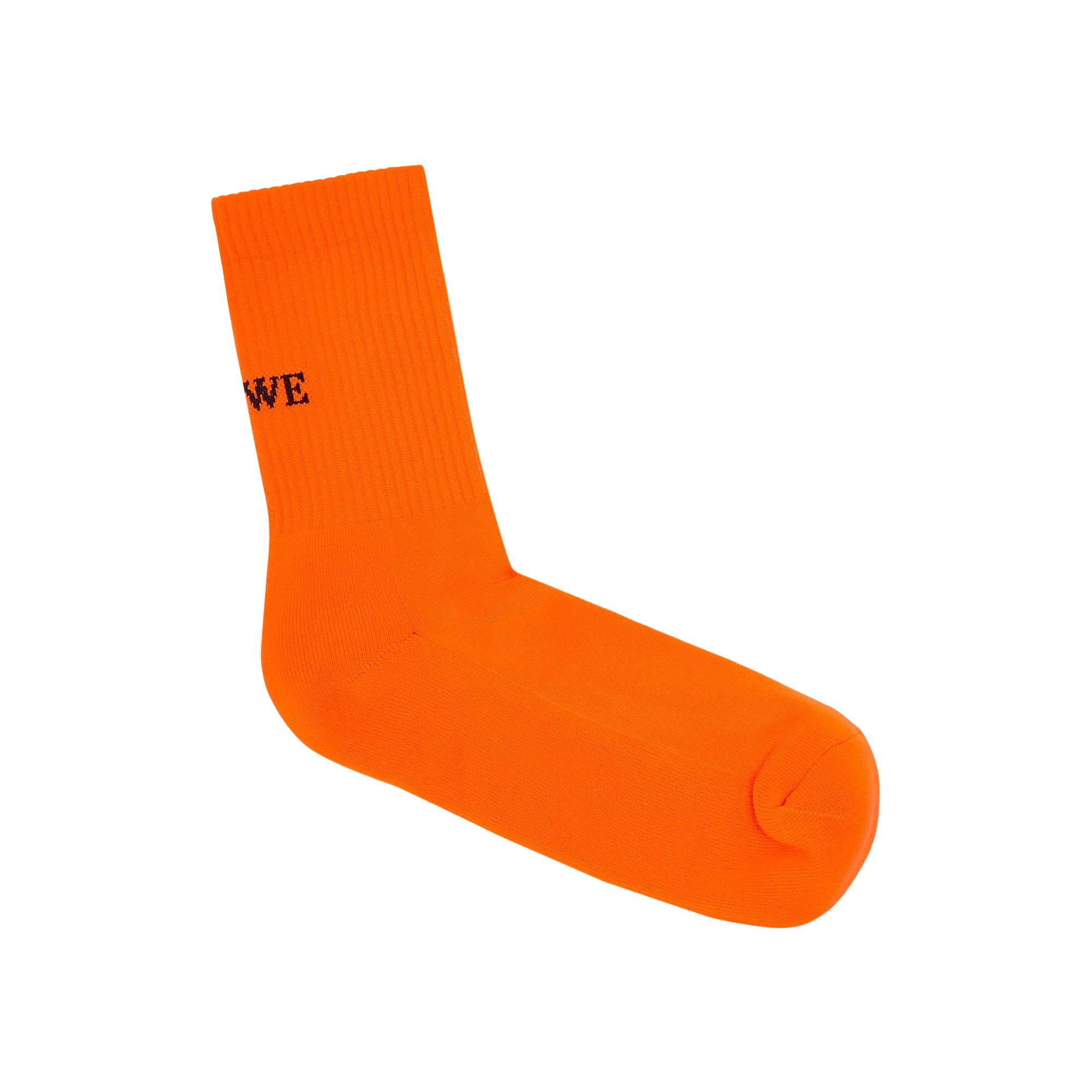 Neon orange nike socks on sale