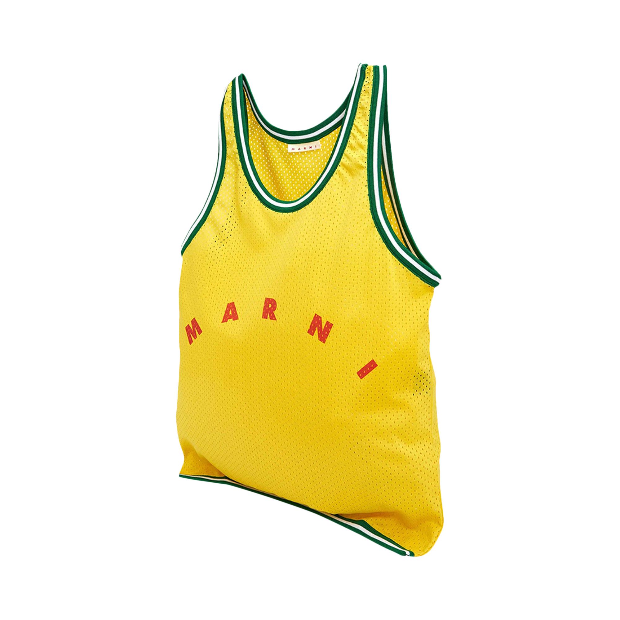 Buy Marni Basketball Jersey Shopping Bag 'Sun' - SHMQ0036A0