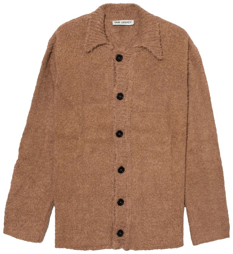 Our Legacy Cloudy Big Cardigan Caramel