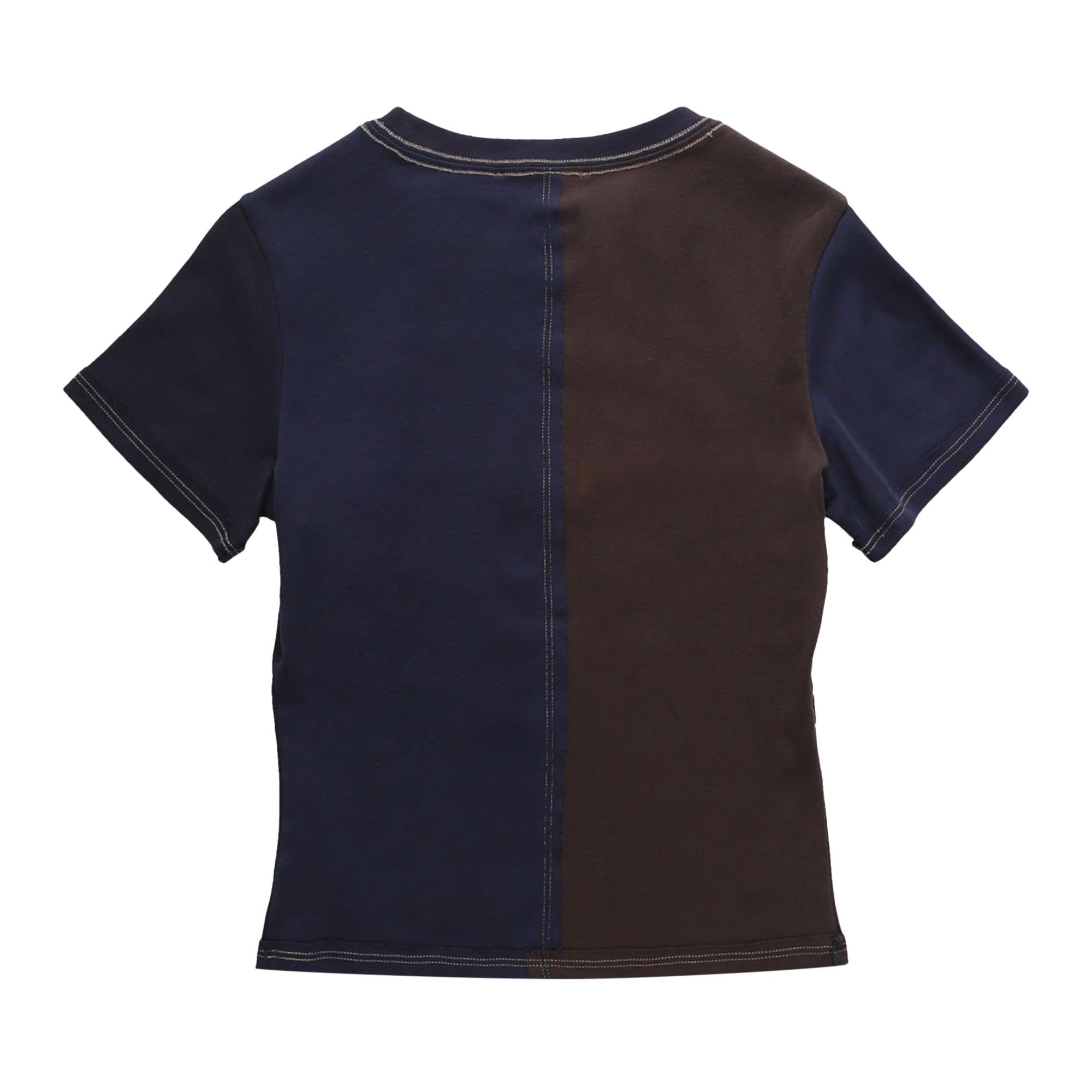 【関税込み】Eckhaus Latta ブラウン Lapped Tシャツ Brown Lapped T-Shirt by Eckhaus Latta on Sale