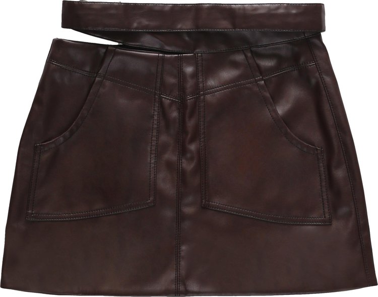 Eckhaus Latta Switch Skirt Wood