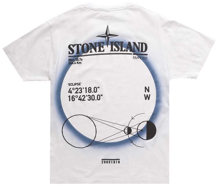Stone Island Short Sleeve T Shirt Ice