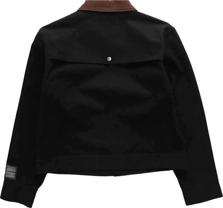 Reese Cooper Canvas Work Jacket Black