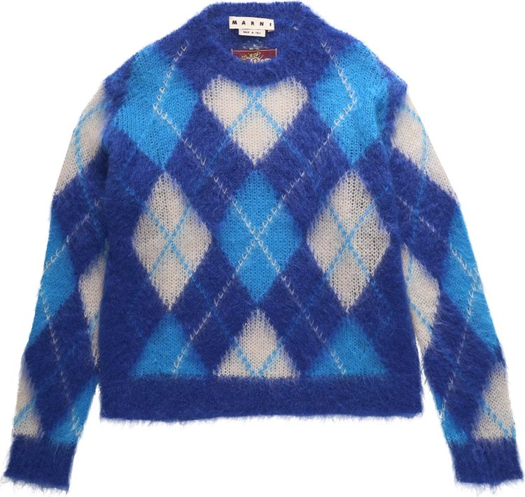 Marni Roundneck Sweater 'Ocean'