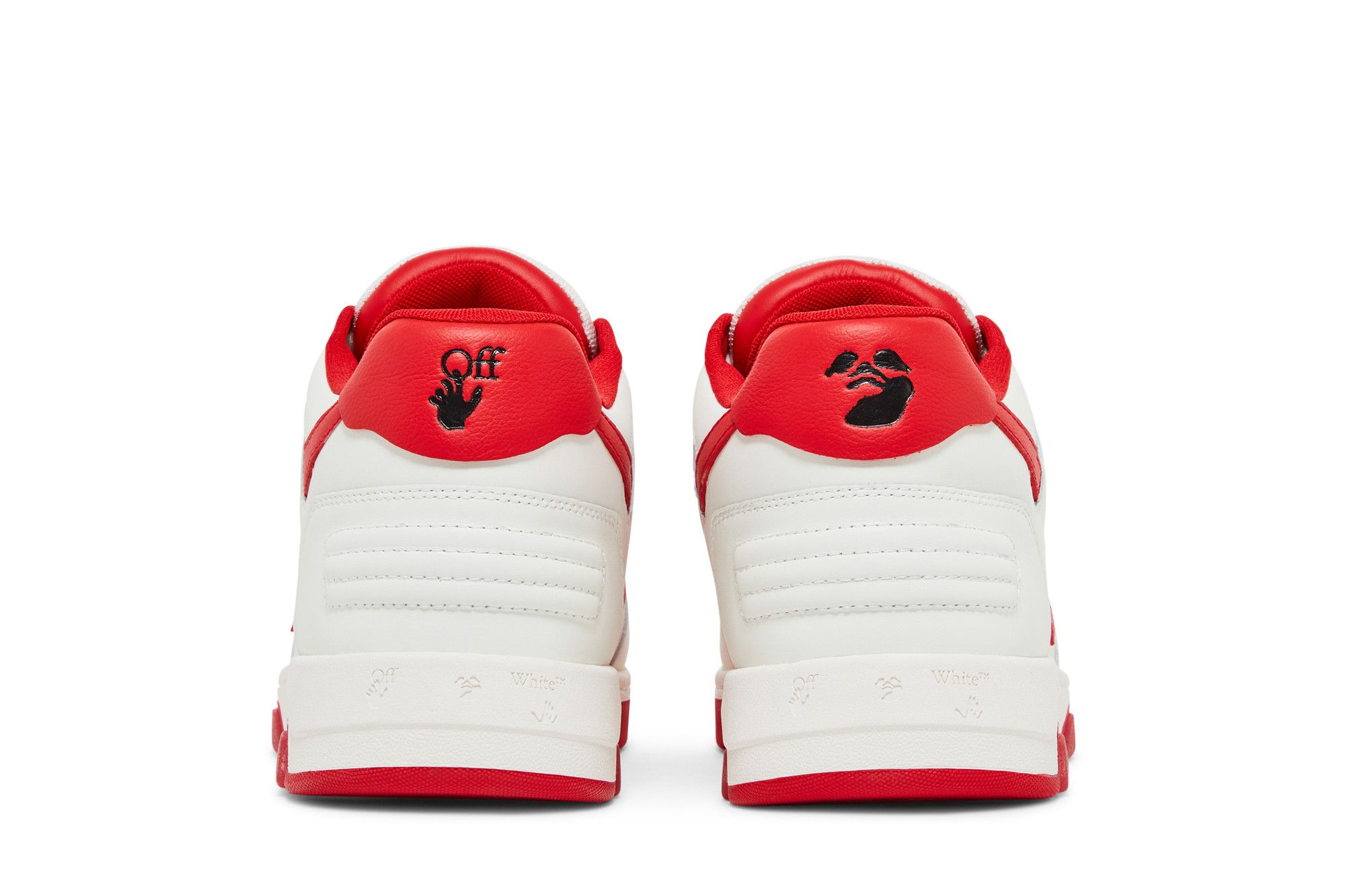 Buy Off White Out of Office Low White Red OMIA189S22LEA001 0125 GOAT UK