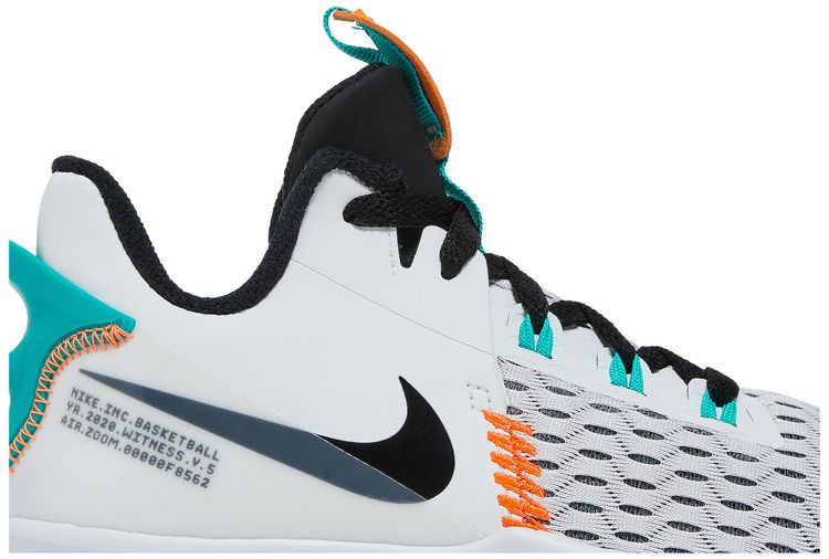 Nike LeBron Witness 5 White Clear Jade