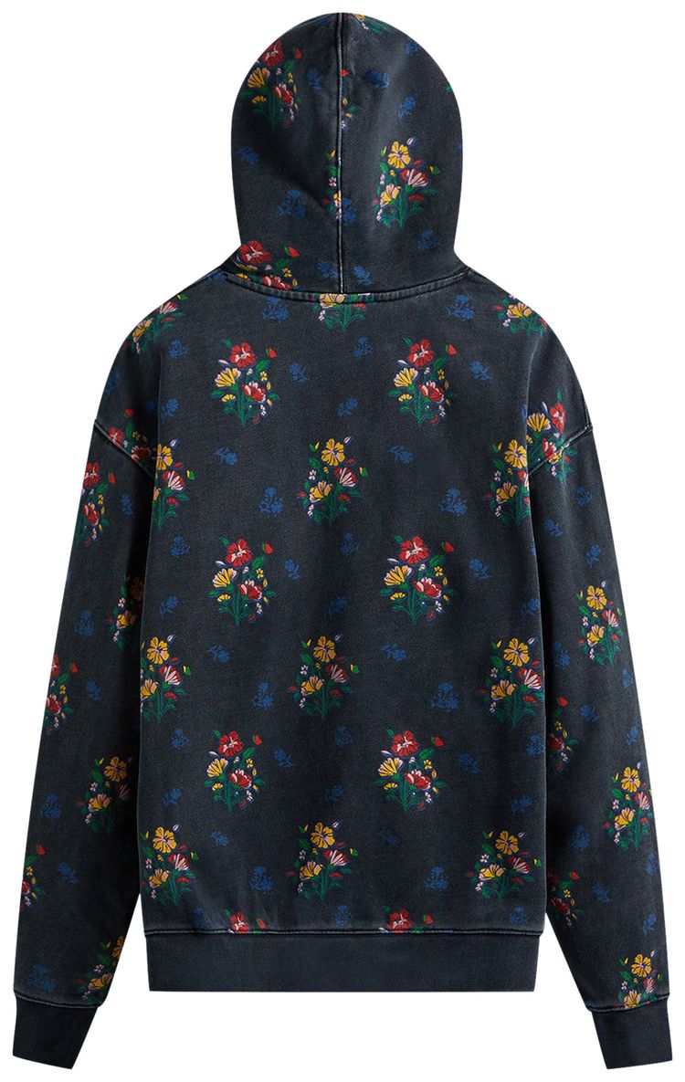 Kith Begonia Floral Williams III Hoodie Nocturnal