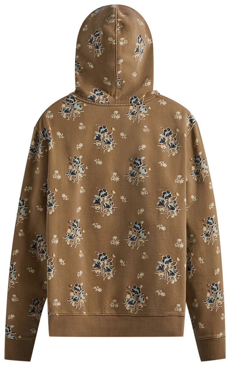 Kith Begonia Floral Williams V Full Zip Hoodie Canvas