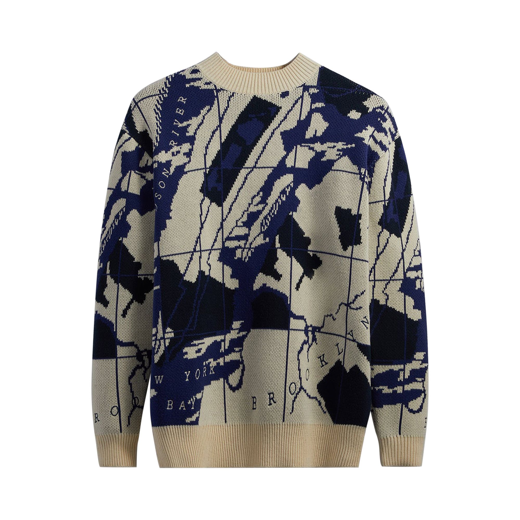 Buy Kith New York Atlas Crewneck 'Sandrift' - KHM030302 104