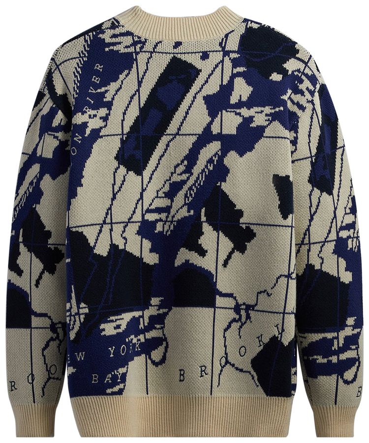 Kith New York Atlas Crewneck Sandrift