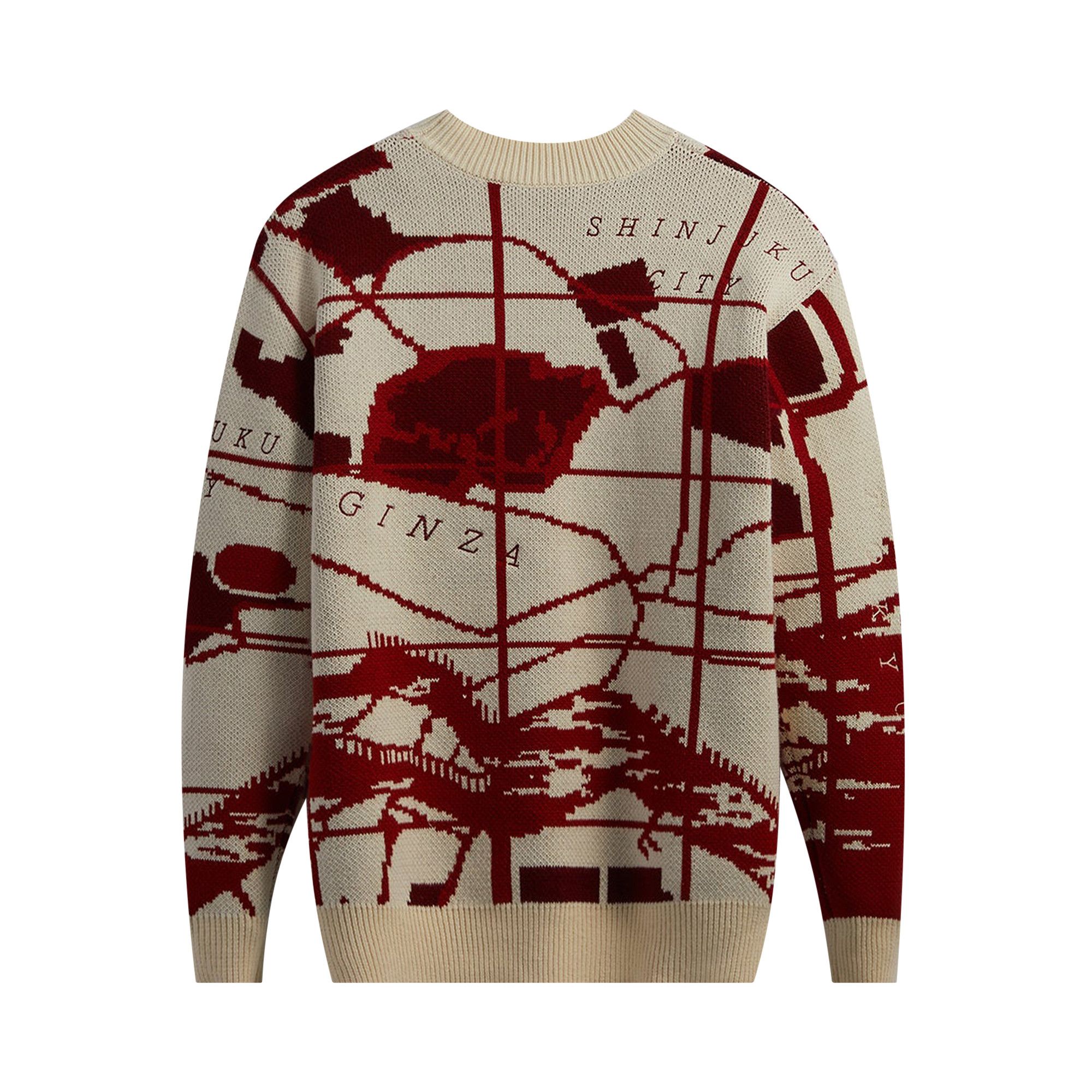 ＜ほぼ未使用＞KITH シャドウ柄ニット　L 1994 Men's Sweater | 100% Wool | Black/Mustard - Dale of Norway