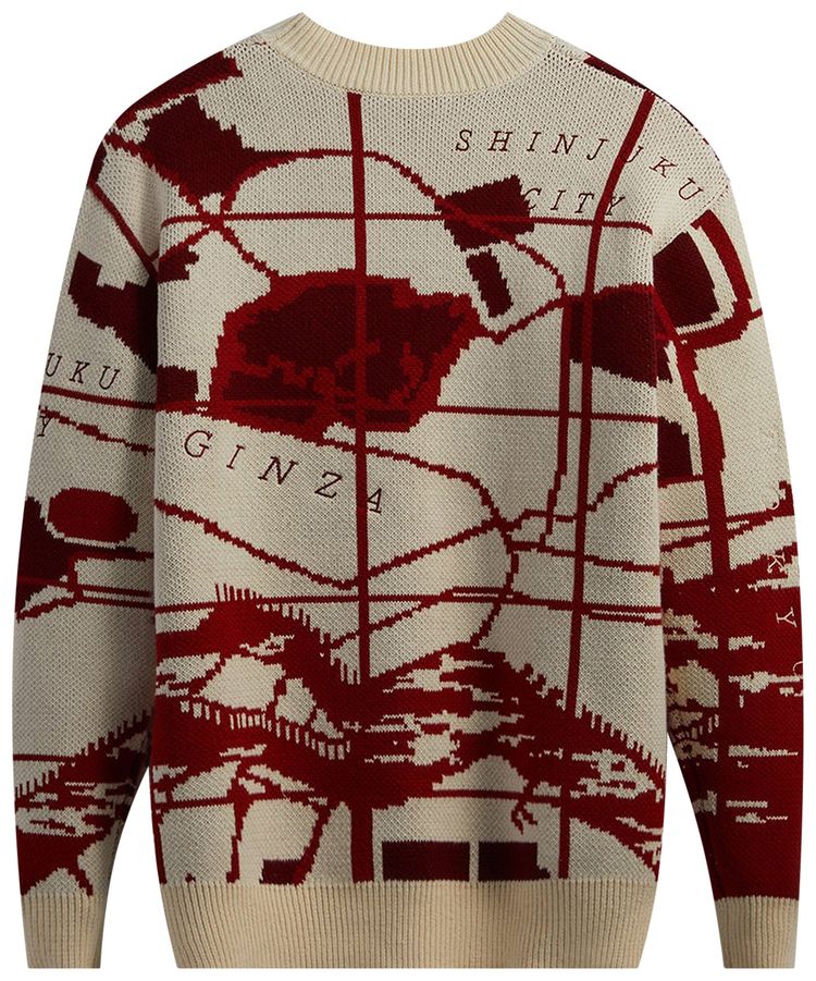 Kith Tokyo Atlas Crewneck Sandrift