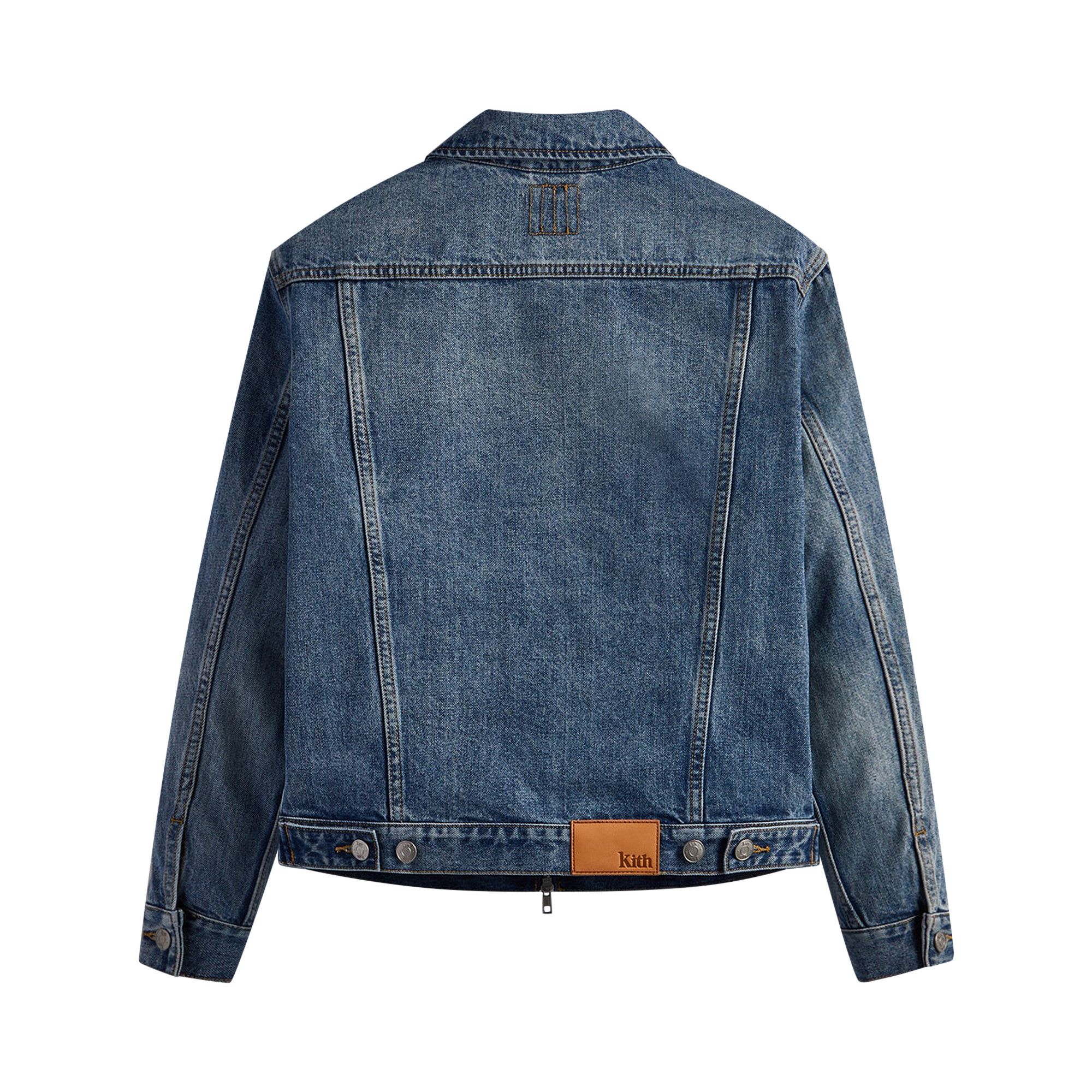 ジャケット・アウター L KITH LAIGHT DENIM JACKET STELLA BLUE KITH LAIGHT DENIM JACKET - STELLA BLUE