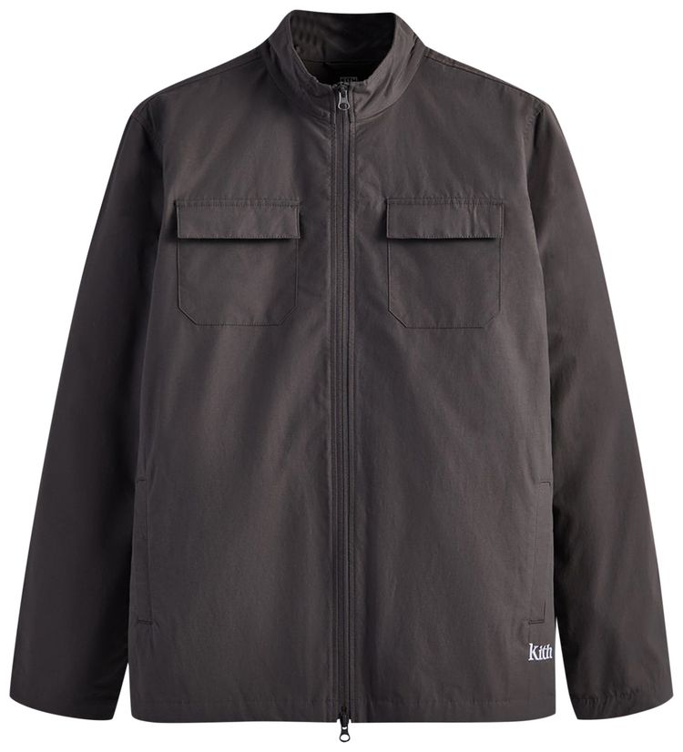 Kith Zip Front Wolcott Shirt Hurricane