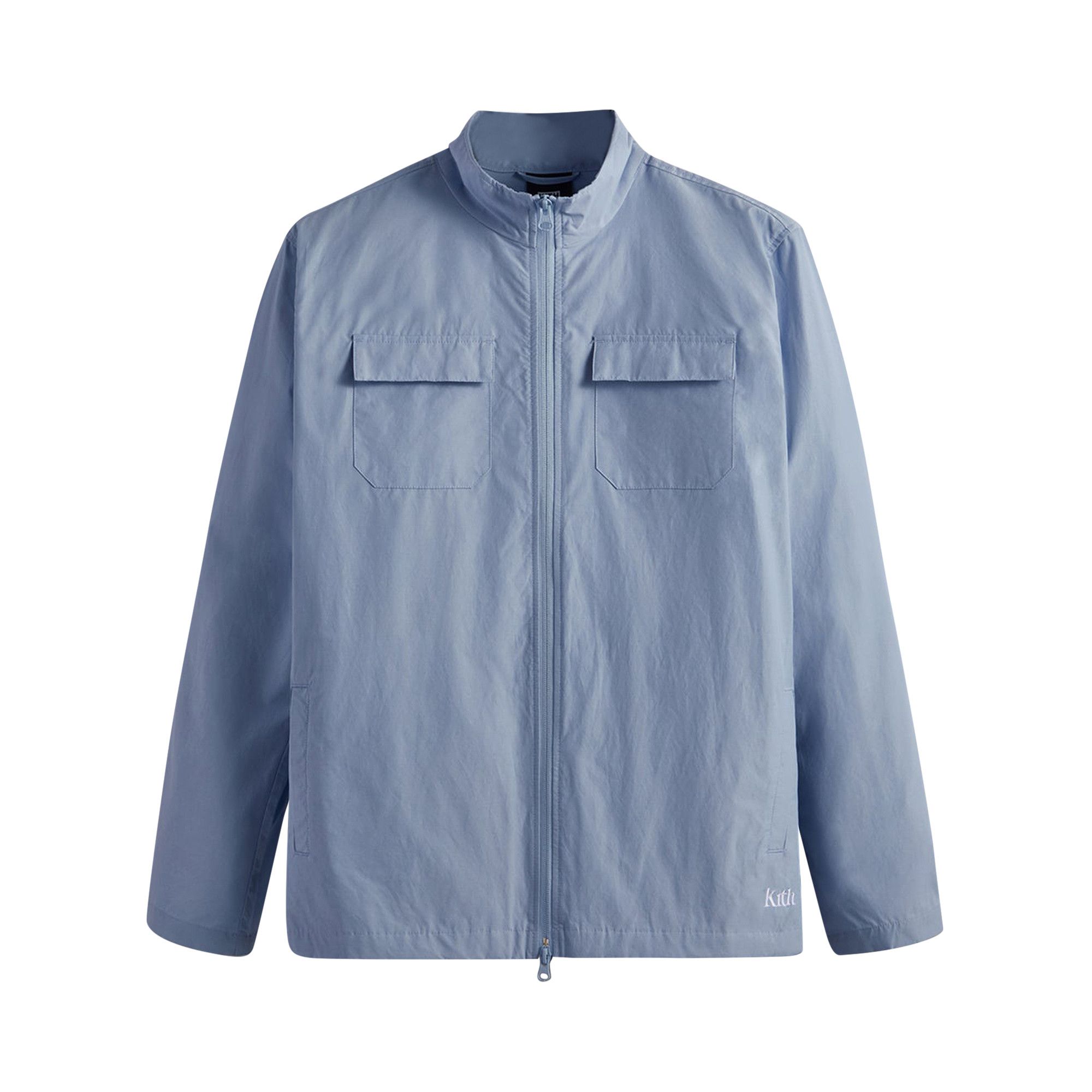 Buy Kith Zip Front Wolcott Shirt 'Prestige' - KHM030309 425 | GOAT