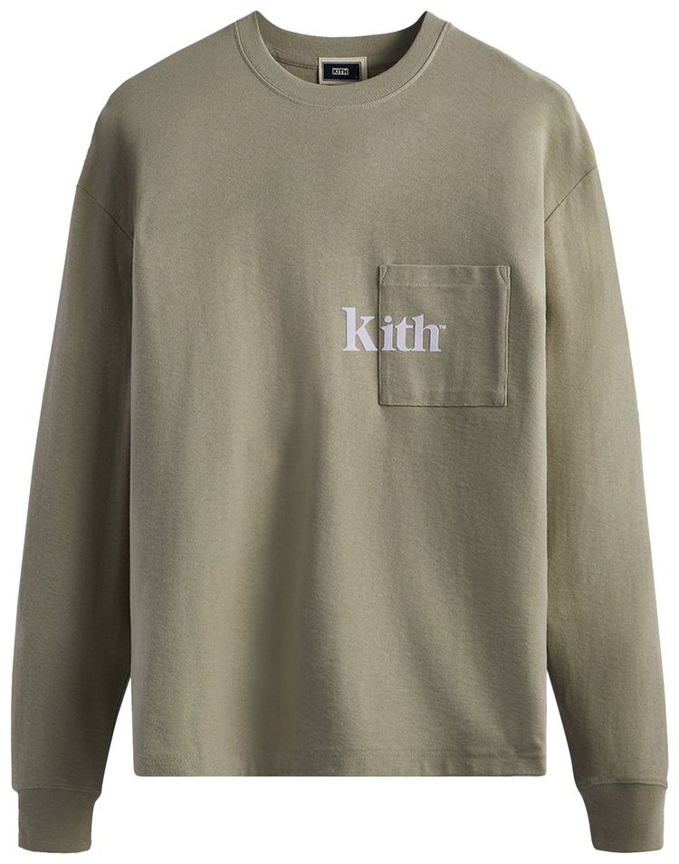 Kith Long Sleeve Quinn Tee Plaster