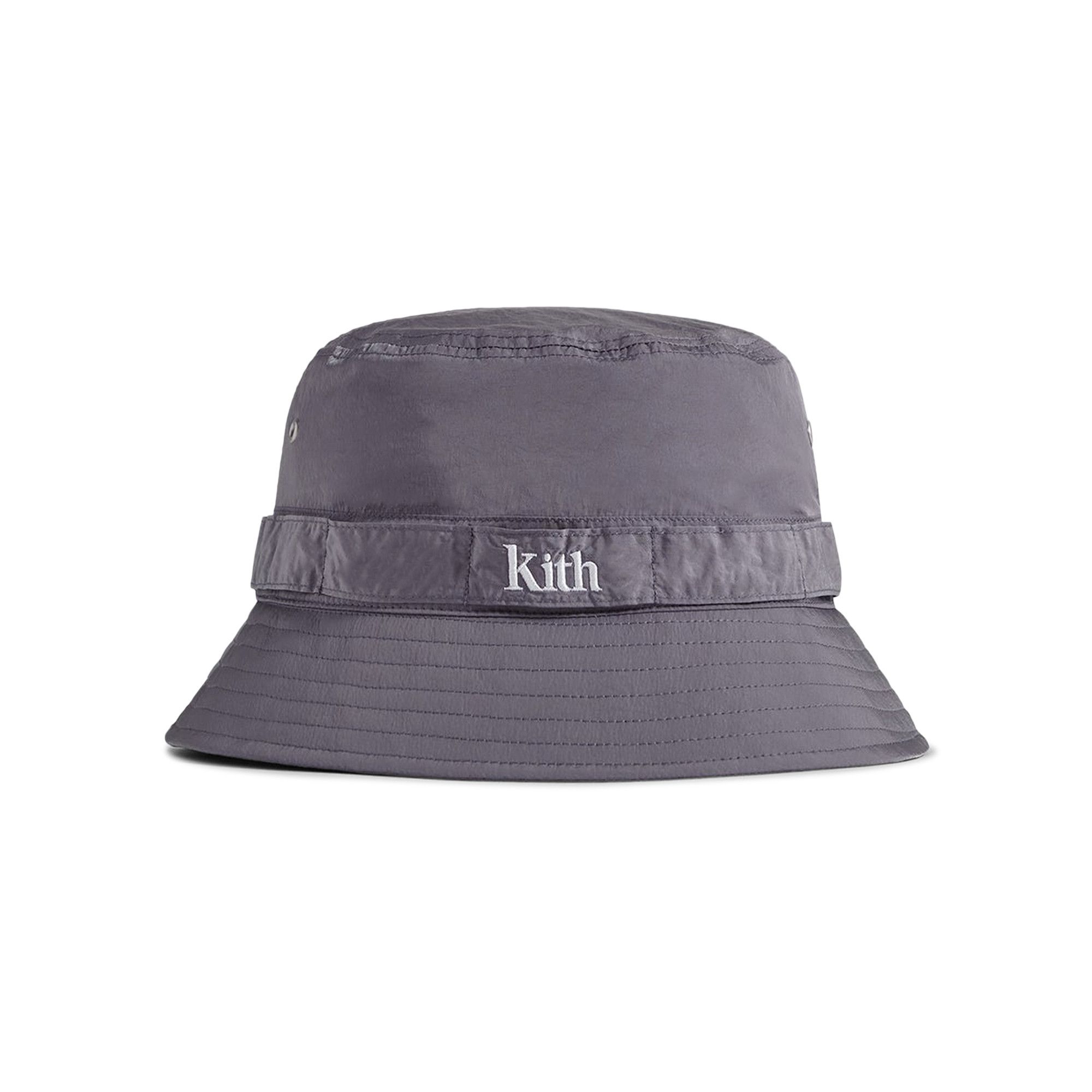 Buy Kith Wrinkle Nylon Serif Bucket Hat 'Vision' - KHM050098 508