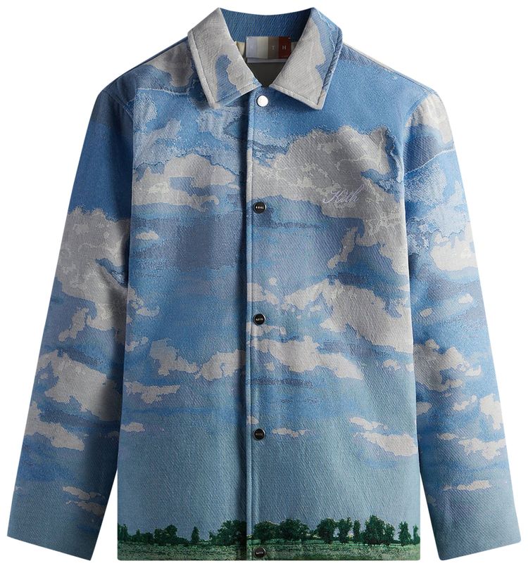 Kith Tapestry Coaches Jacket Helium