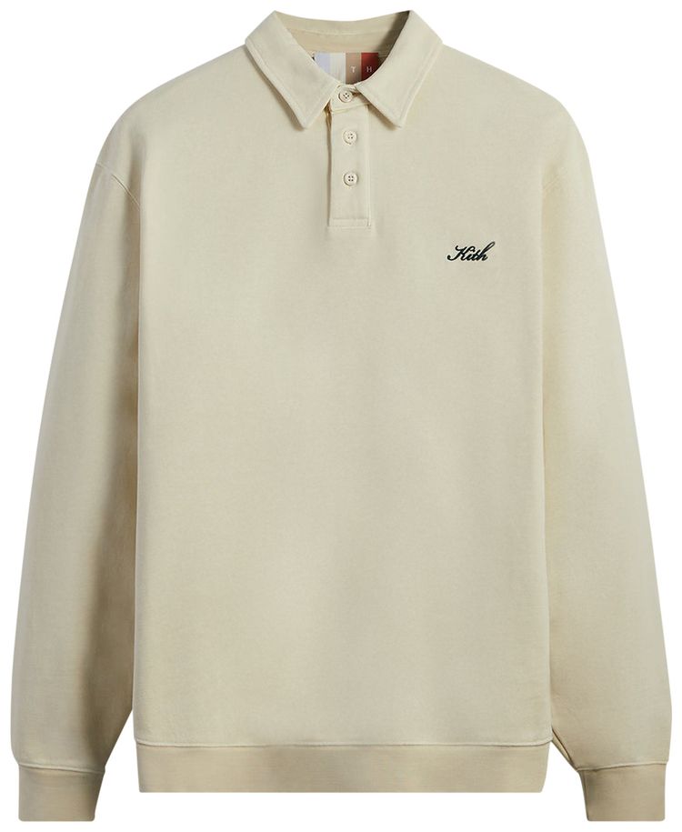 Kith Rugby Pullover Buy Kith Harmon Rugby Pullover 'Sandrift' - KHM030299 104 | GOAT