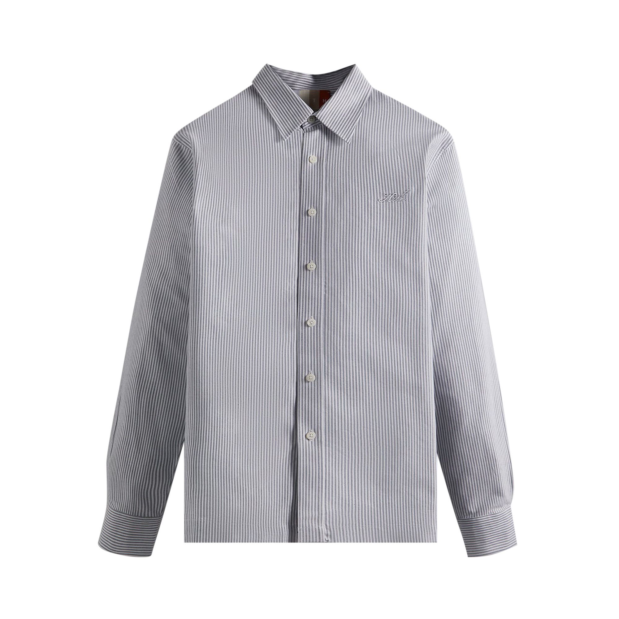 Buy Kith Oxford Ludlow Button Down 'Concrete' - KHM030449 005 | GOAT