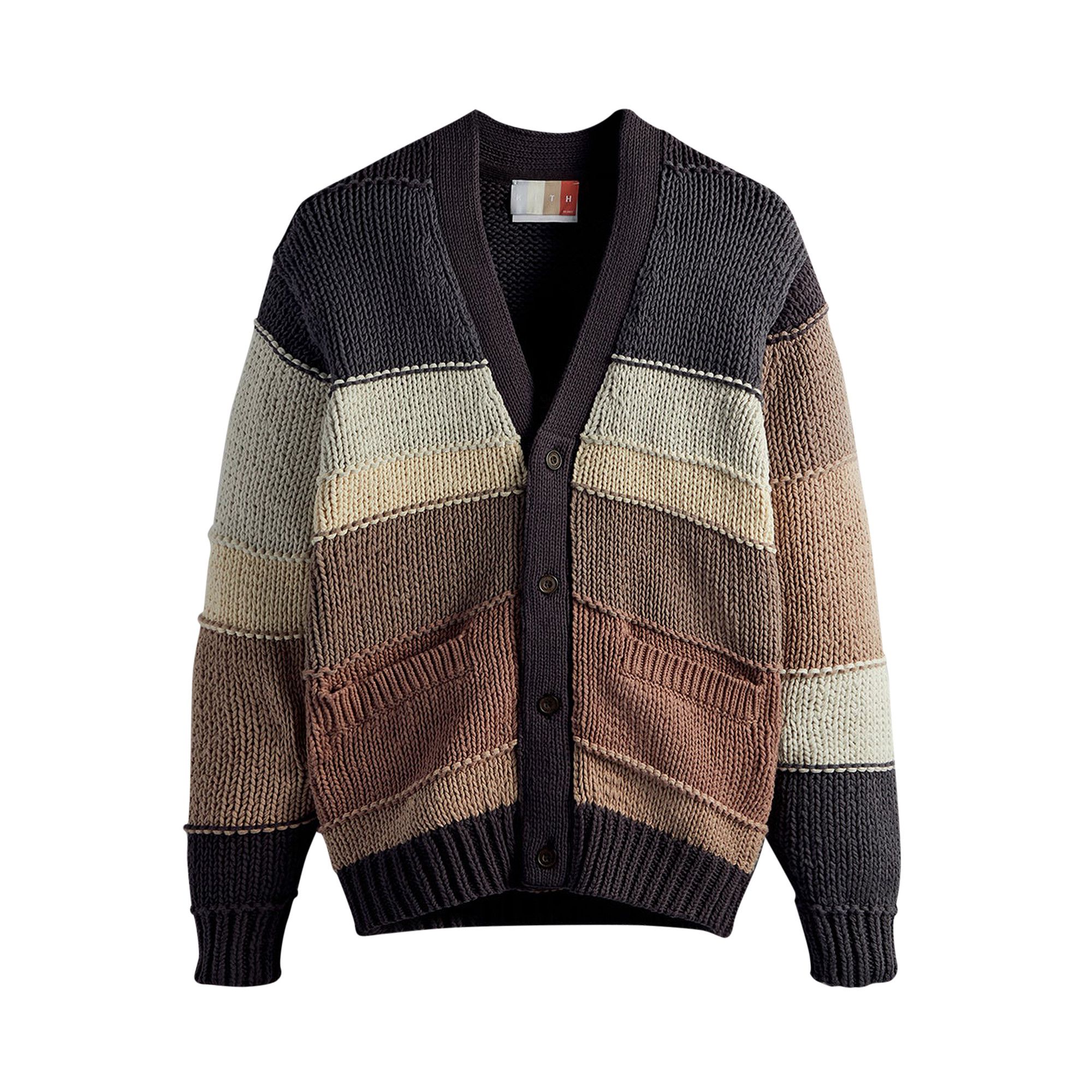 人気便利グッズ Buy Kith Weirfield Cardigan 'Battleship' - KHM030301 501 | GOAT トップス