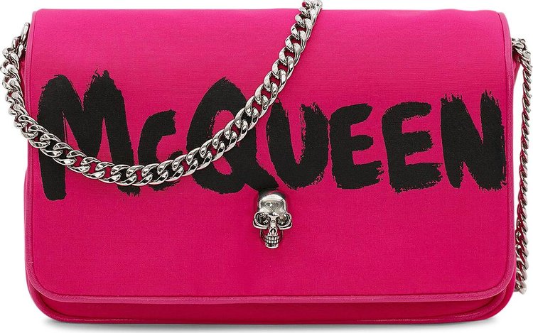 Alexander McQueen Small Logo Skull Bag 'Bobby Pink'