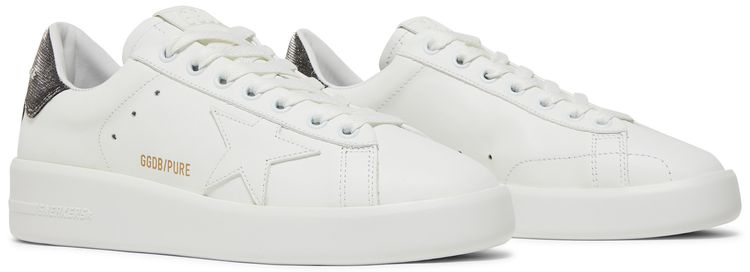 Golden Goose Wmns Purestar White Dark Grey