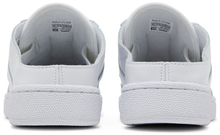 Reebok Club C Laceless Mule Triple White