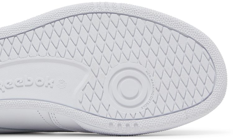 Reebok Club C Laceless Mule Triple White