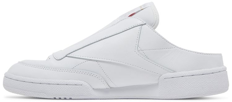 Reebok Club C Laceless Mule Triple White