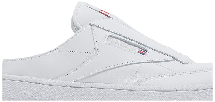 Reebok Club C Laceless Mule Triple White