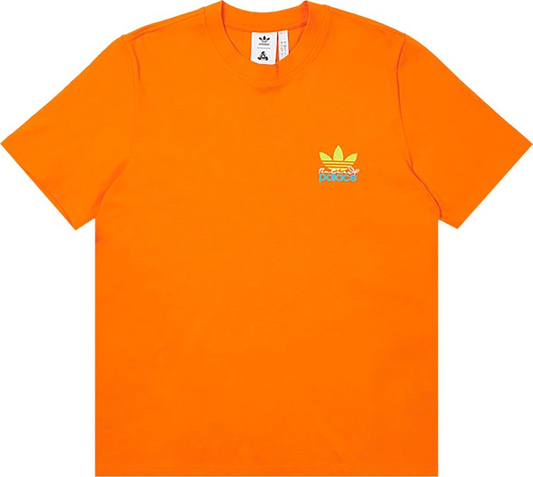 Strak buik Vermenigvuldiging Buy Palace x adidas Nature Tee 'Orange' - HM9200 | GOAT