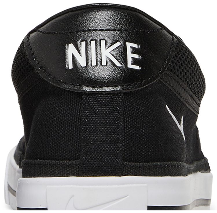 Nike Court Legacy Slip Black White