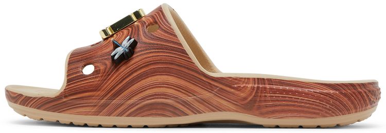 SZA x Crocs Classic Slide Woodgrain