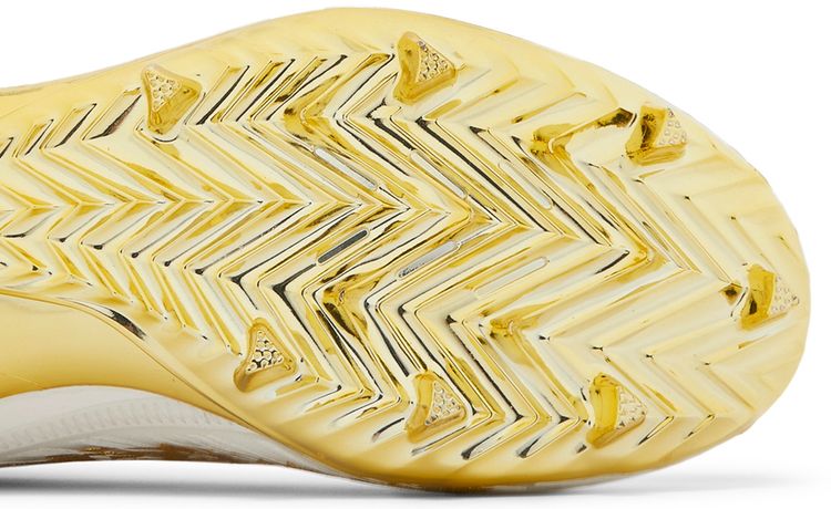 Adidas Adizero Cleats White Gold Metallic