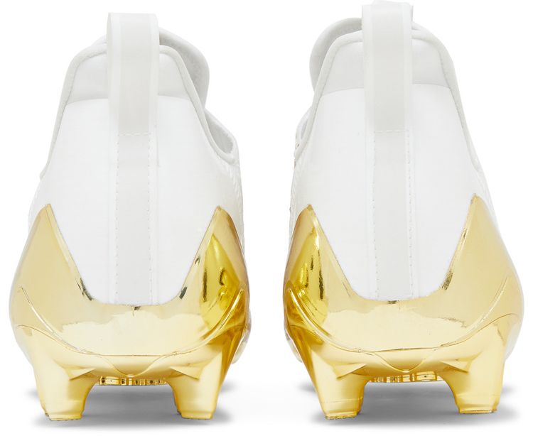 Adidas Adizero Cleats White Gold Metallic