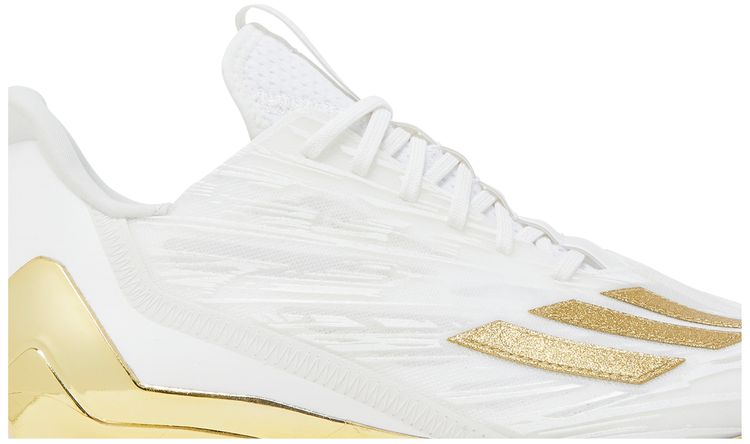 Adidas Adizero Cleats White Gold Metallic