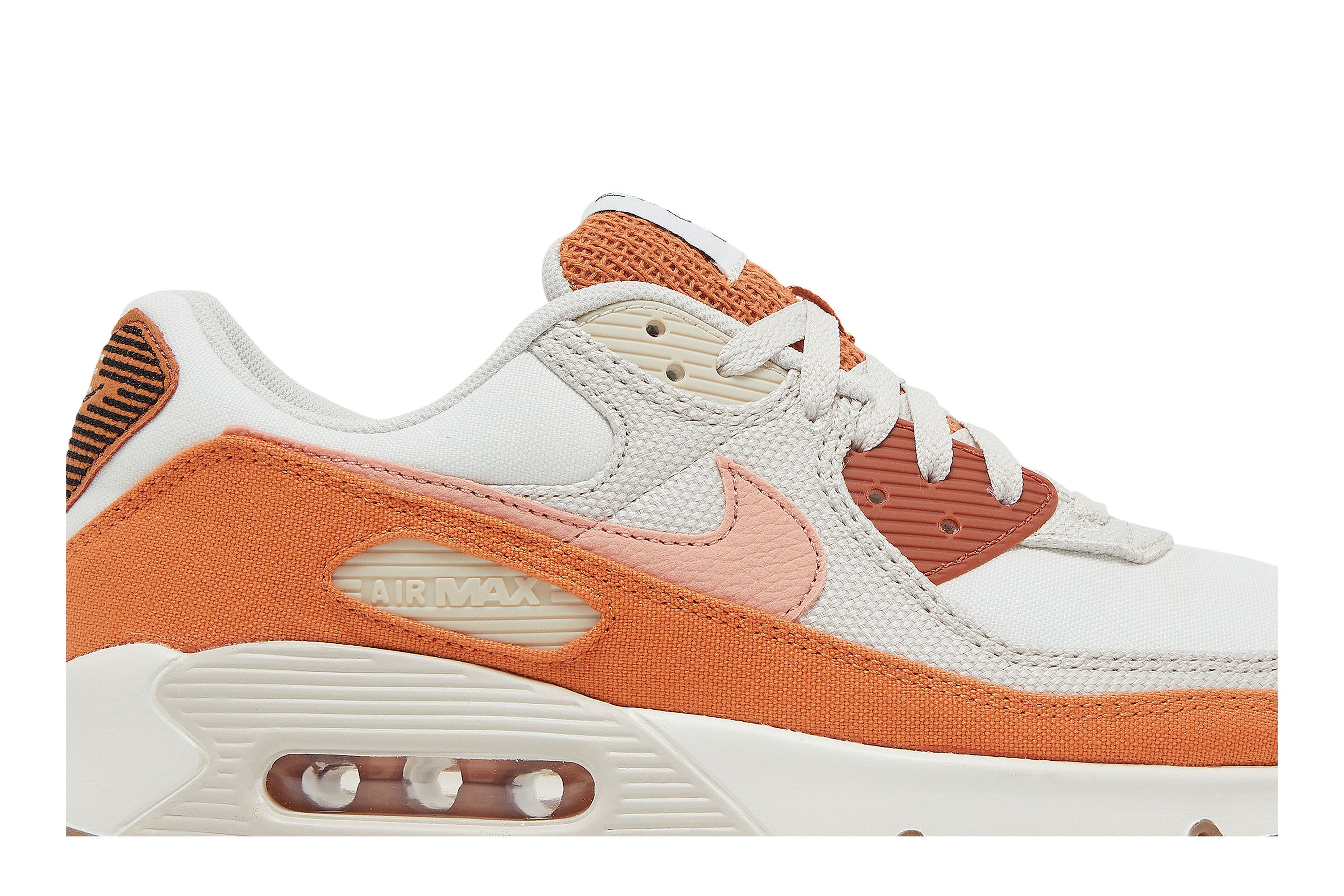 nike air max 90 orange sail & brown
