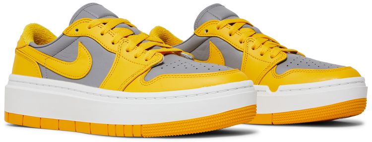 Wmns Air Jordan 1 Elevate Low Cement Grey Varsity Maize
